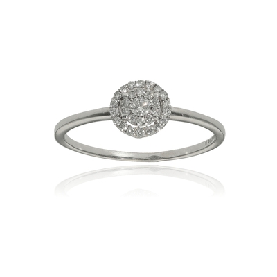 Frank Trautz fehér arany gyűrű 52-es méret (1-05711-52-0089/52)